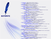 Tablet Screenshot of boywrite.ivan.net